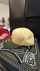 New Era Seattle Mariners 30th Anniversary 59FIFTY Fitted Hat Khaki/Green - Image 2