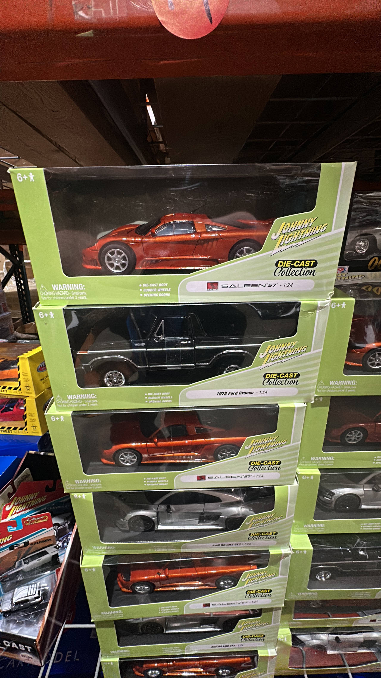 Johnny Lightning Saleen S7 1:24 Scale Die-Cast Car