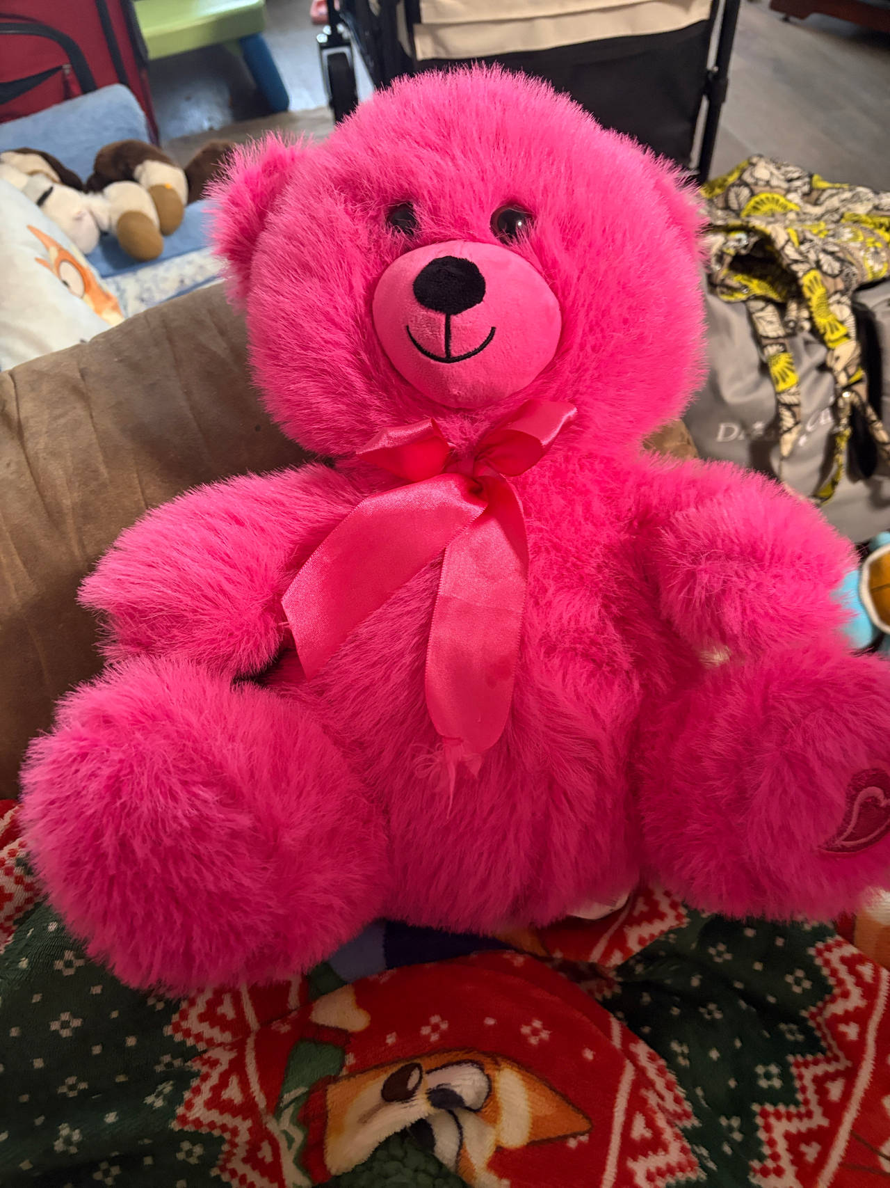 Dan Dee Collectors Choice Pink Teddy Bear