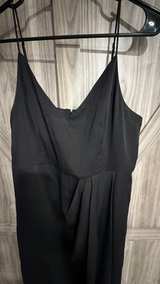 Express Black Sleeveless Draped Front Dress size Large - Image 2