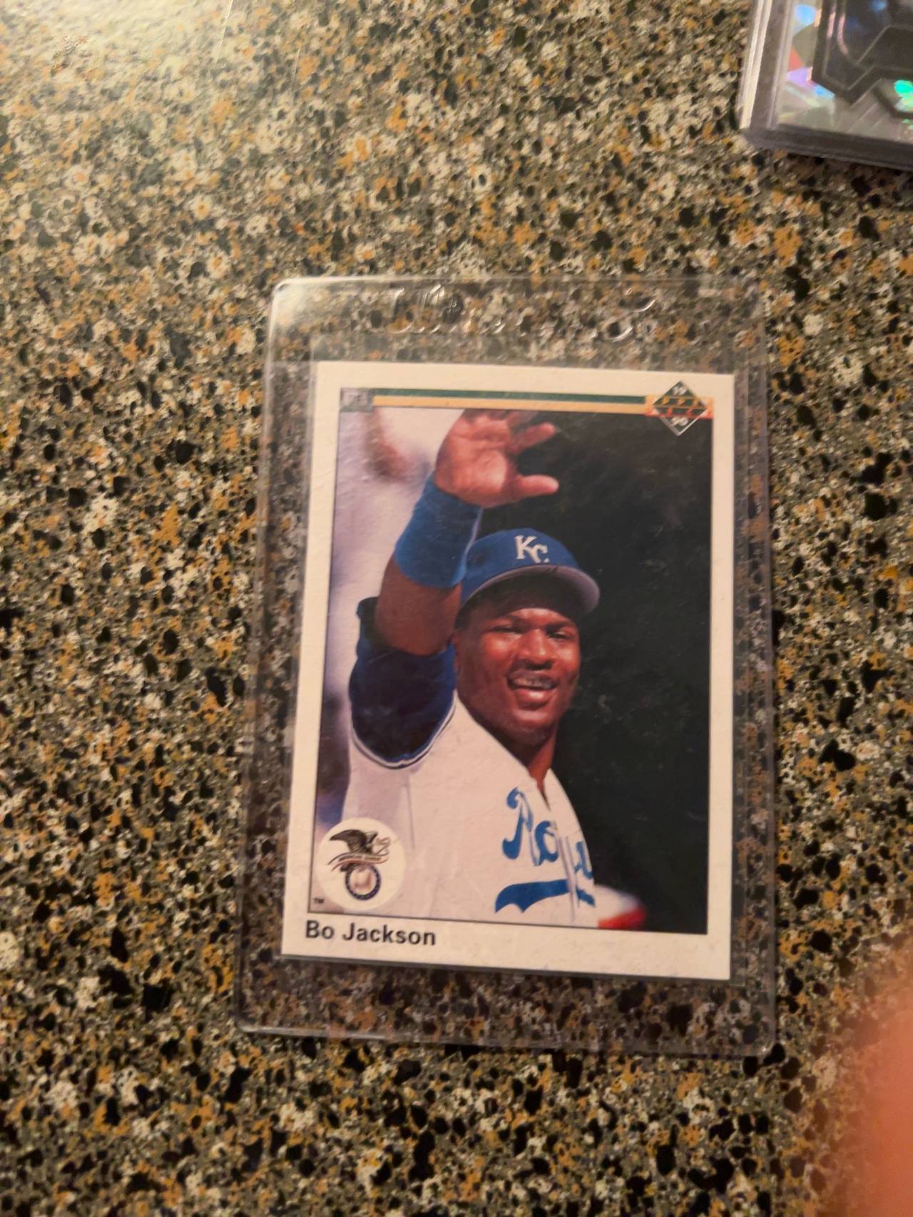 Upper Deck Bo Jackson 1990 Kansas City Royals Card