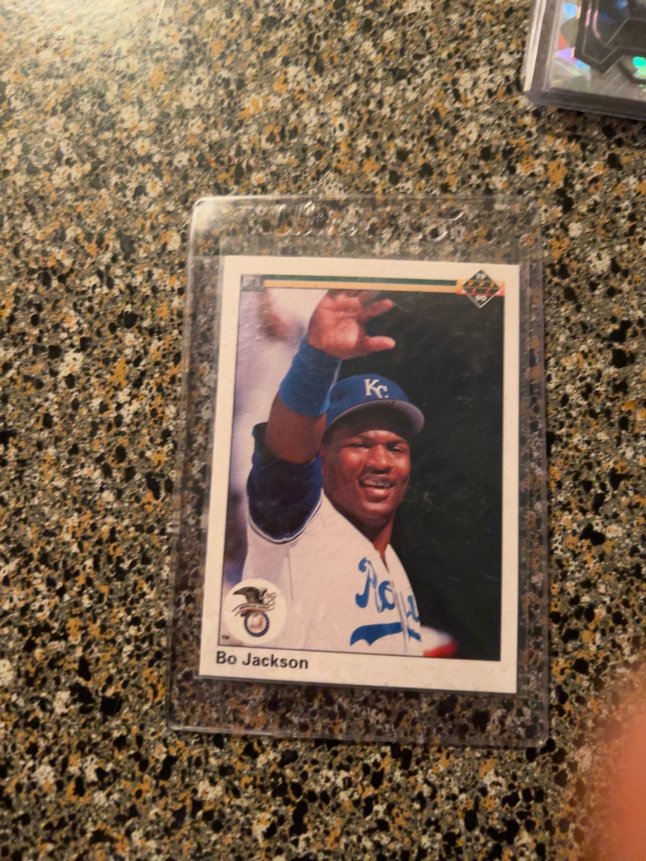 Upper Deck Bo Jackson 1990 Kansas City Royals Card