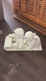 Department 56 Snowbabies Sledding Figurine - Image 1