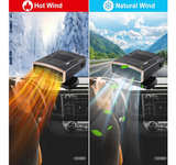 Car Heater,12V Portable Car Heater Plug into Cigarette Lighter 2 in 1 Fast Heati - Image 4