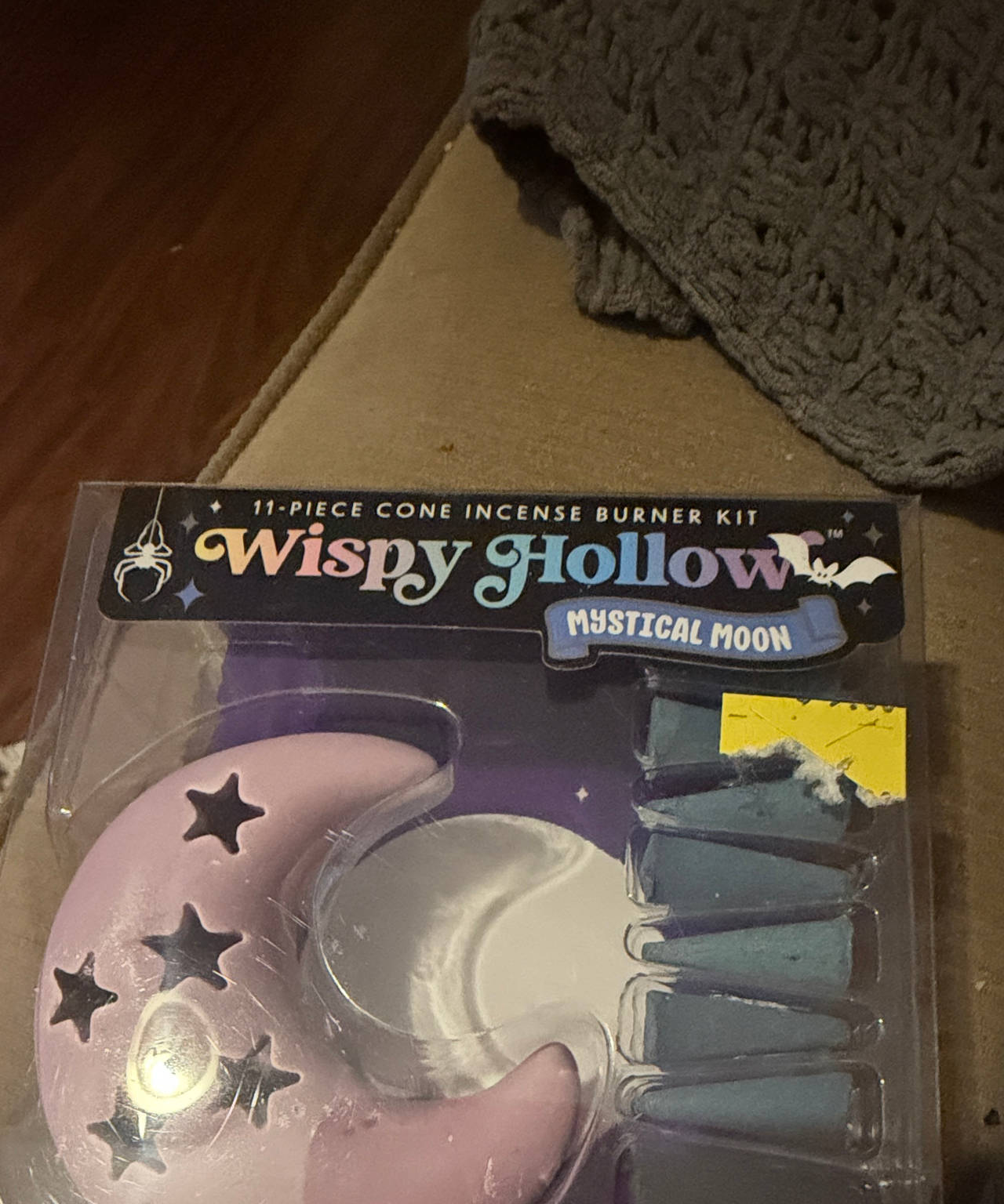 Wispy Hollow Mystical Moon Incense Burner Kit
