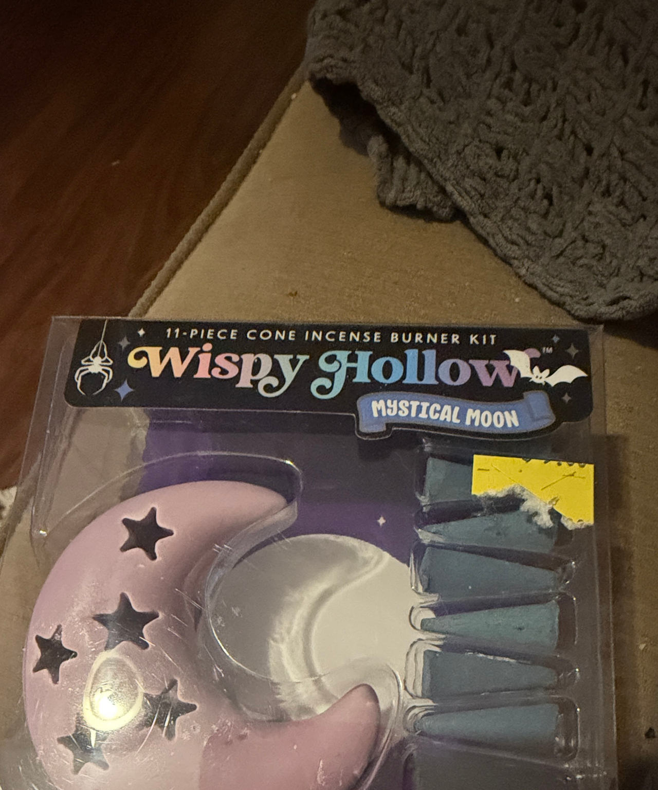 Wispy Hollow Mystical Moon Incense Burner Kit