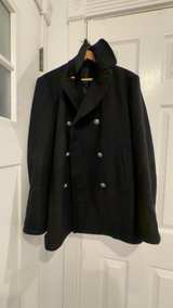 VI-MIL, Inc. 100% Wool Navy Peacoat, Size 40S. Coat Jacket  - Image 1