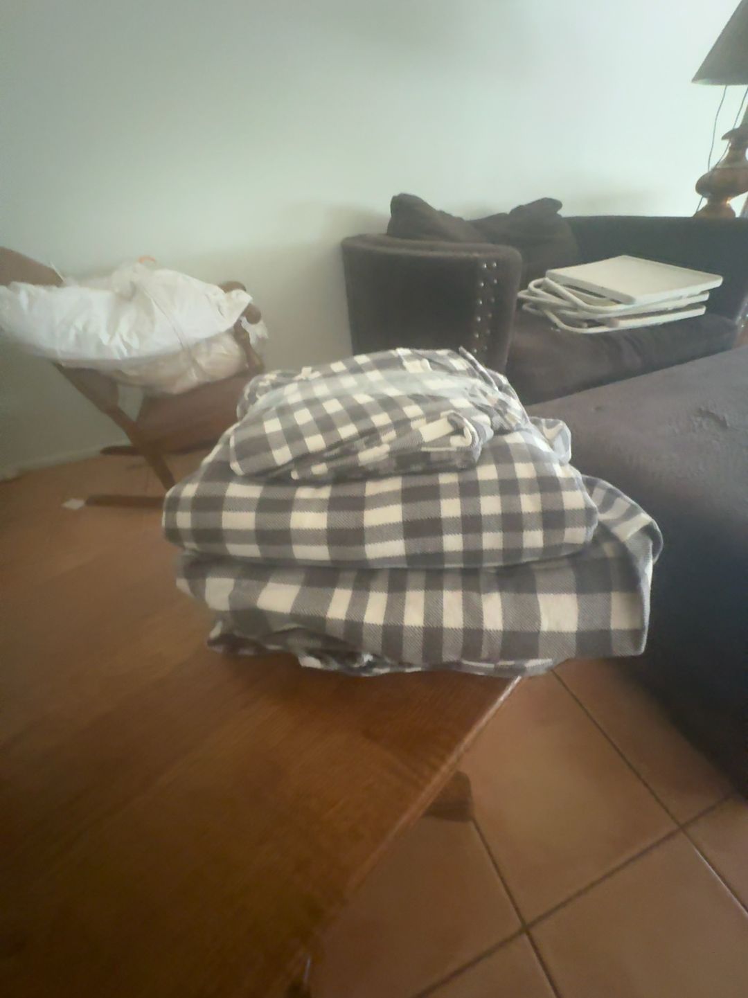 Levtex Camden Grey Quilted Throw