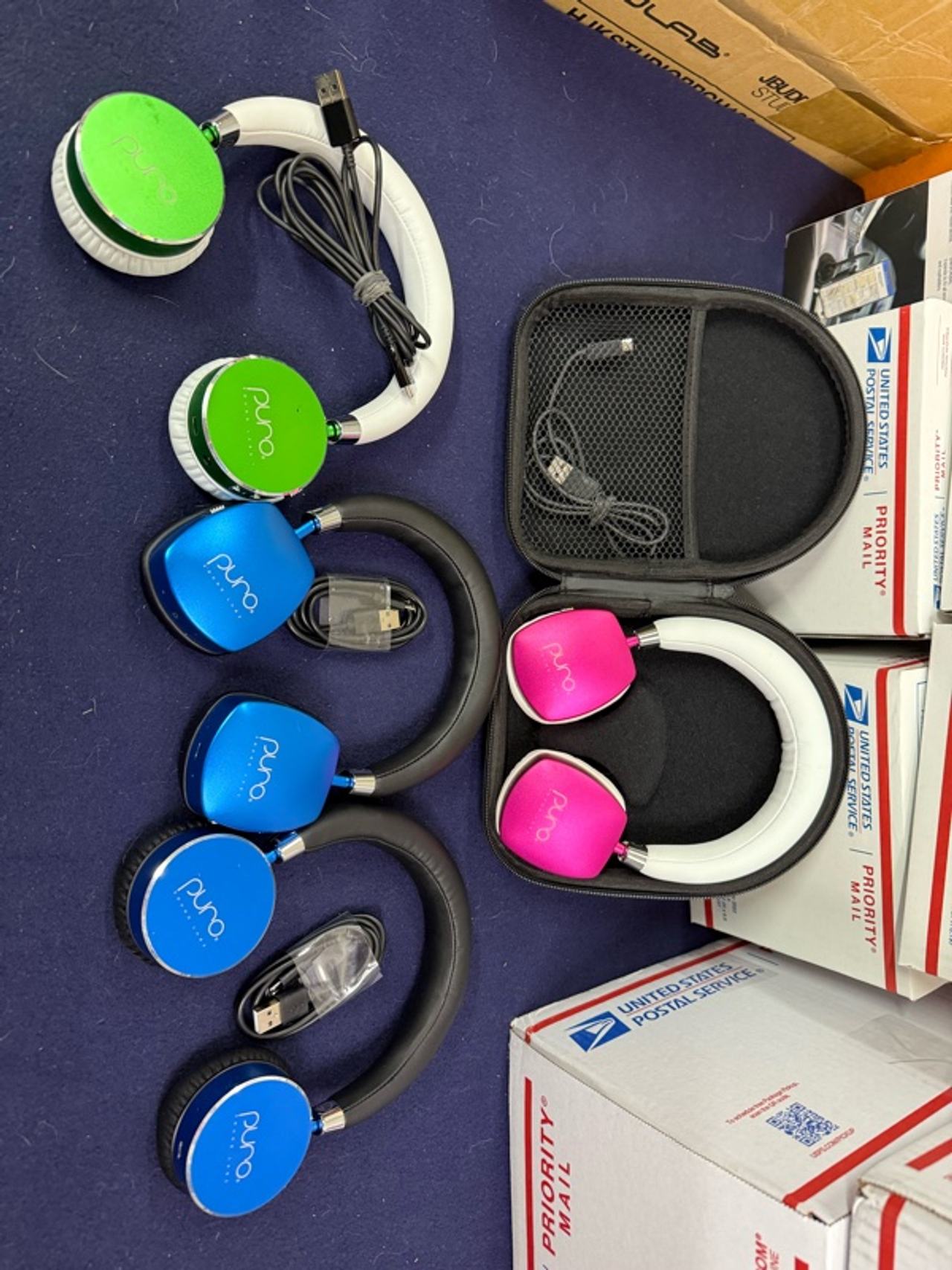 Puro Sound Labs PuroQuiet Plus On-Ear Noise Cancelling Headphones for Kids
