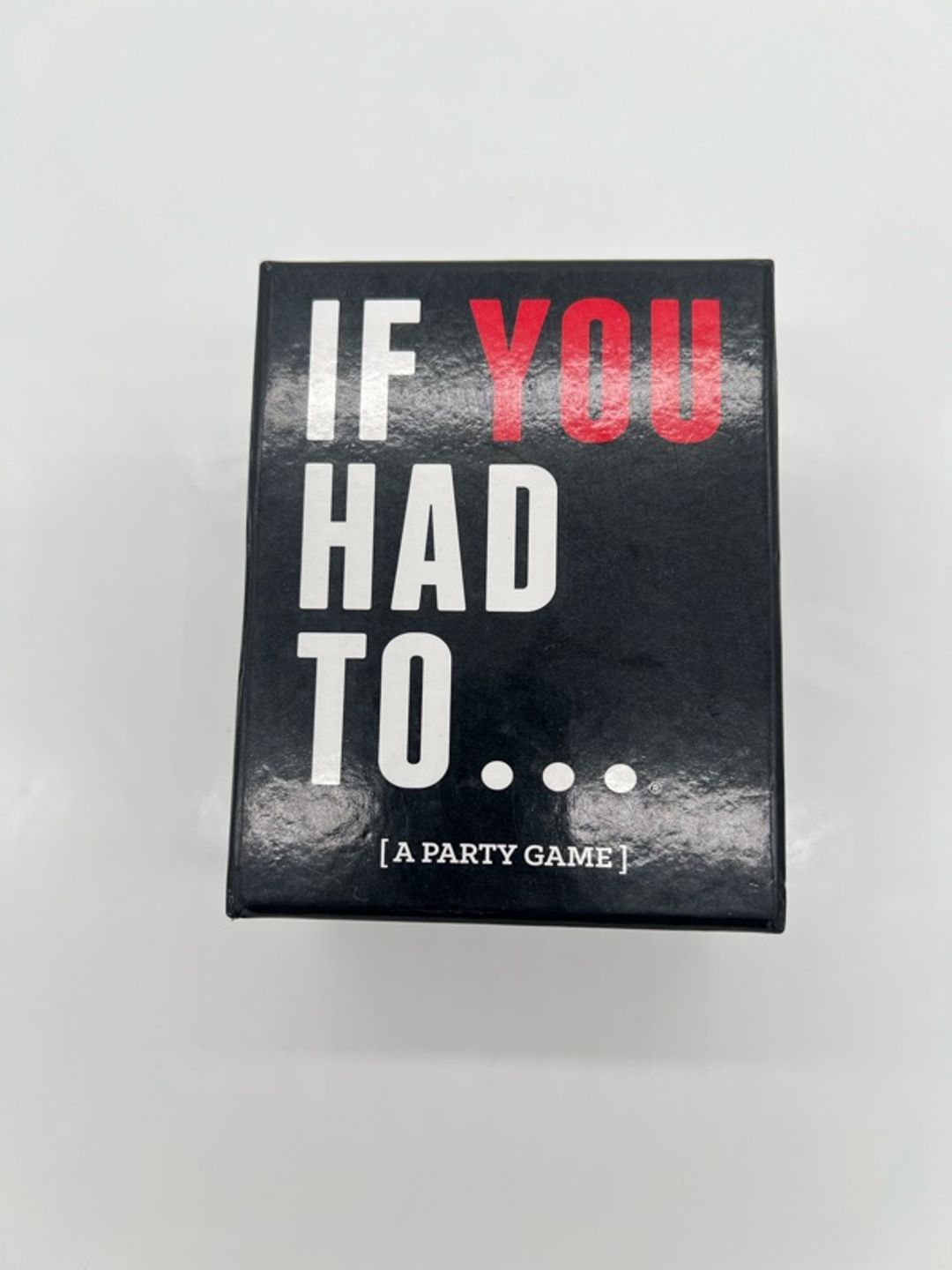 DSS Games If You Had To... Adult Party Card Game