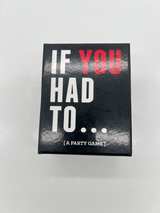 DSS Games If You Had To... Adult Party Card Game - Image 1