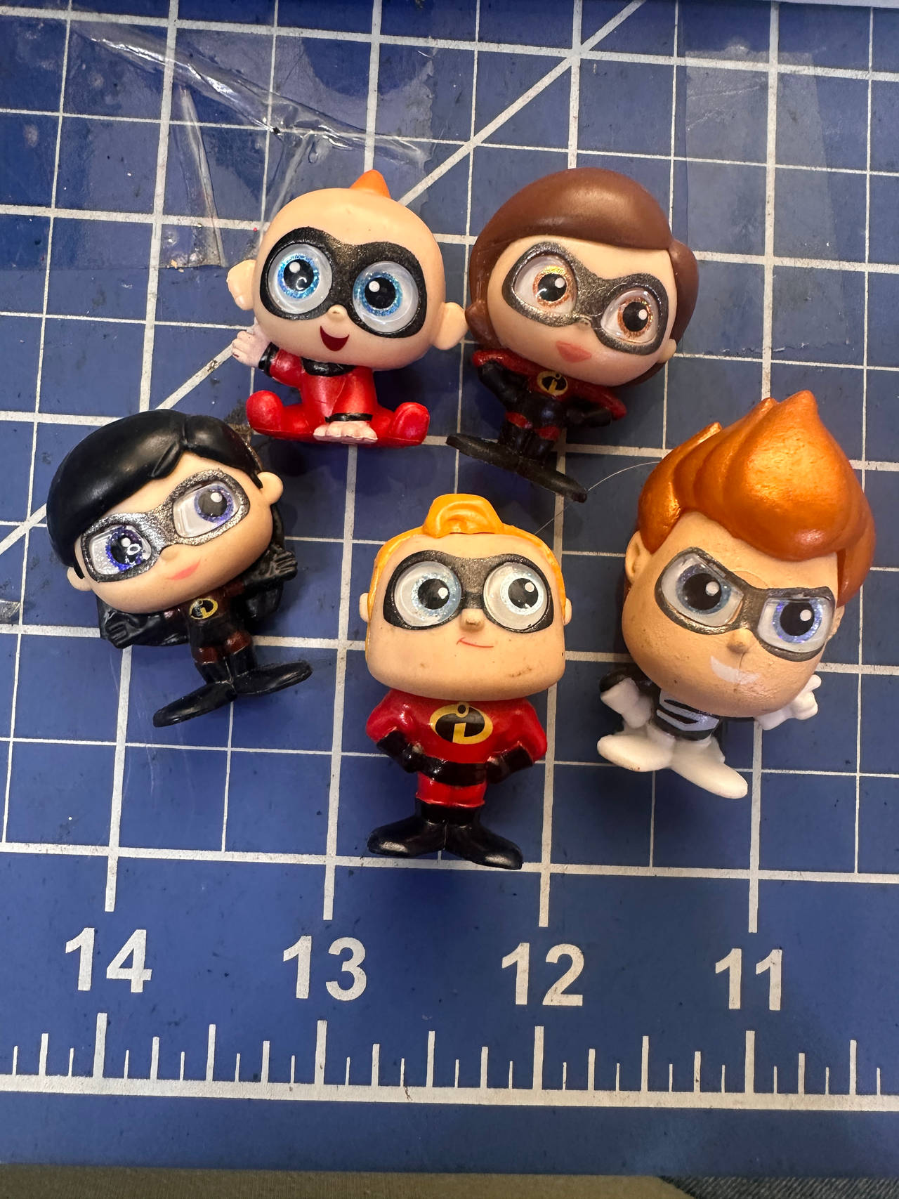Disney Doorables The Incredibles Mini Figures Lot