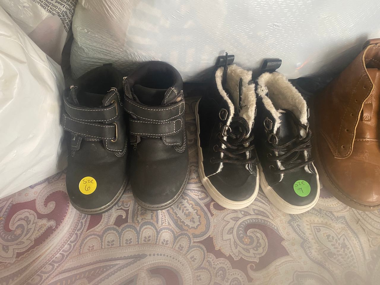 Kids' Black Winter Boots and Sneakers