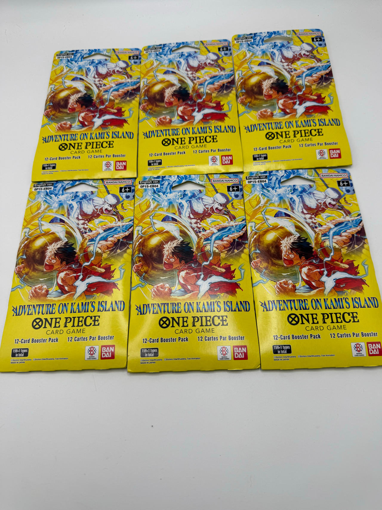One Piece Card Game Wings of the Captain Booster Pack OP-06