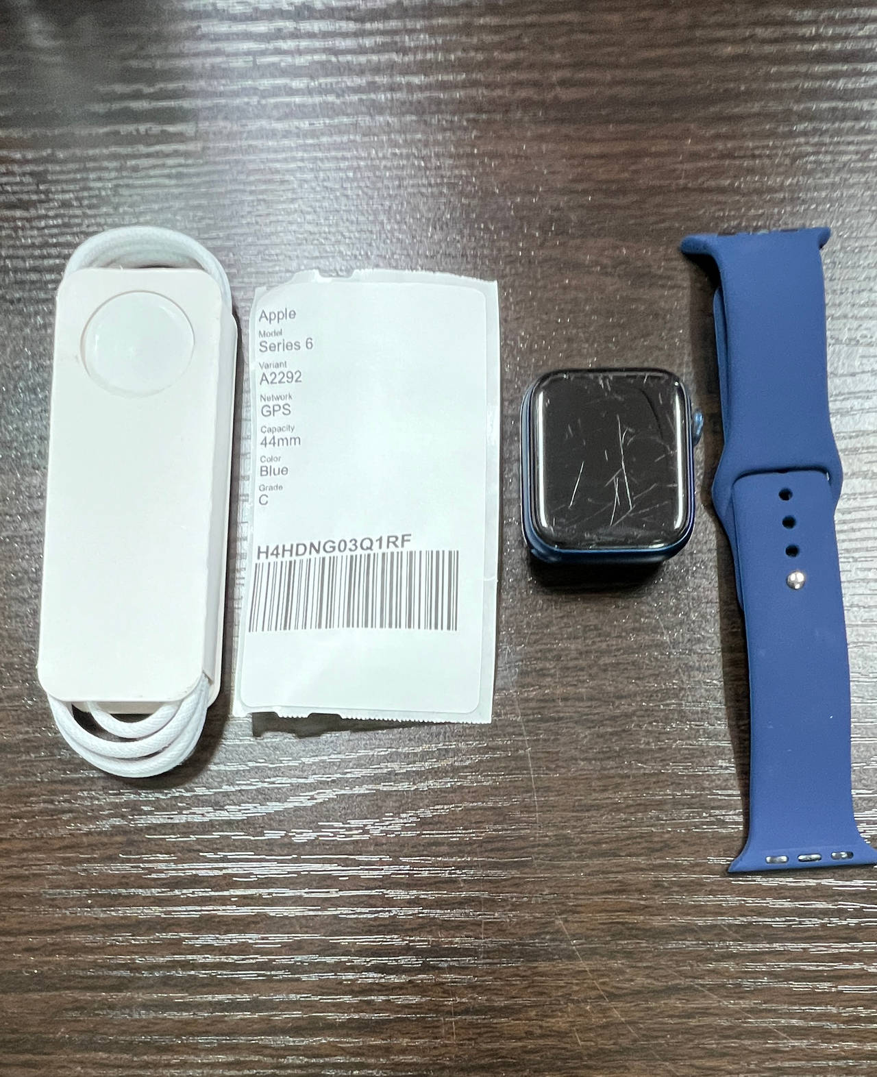 Apple Watch Series 6 (GPS) 44mm Blue Aluminum Case
