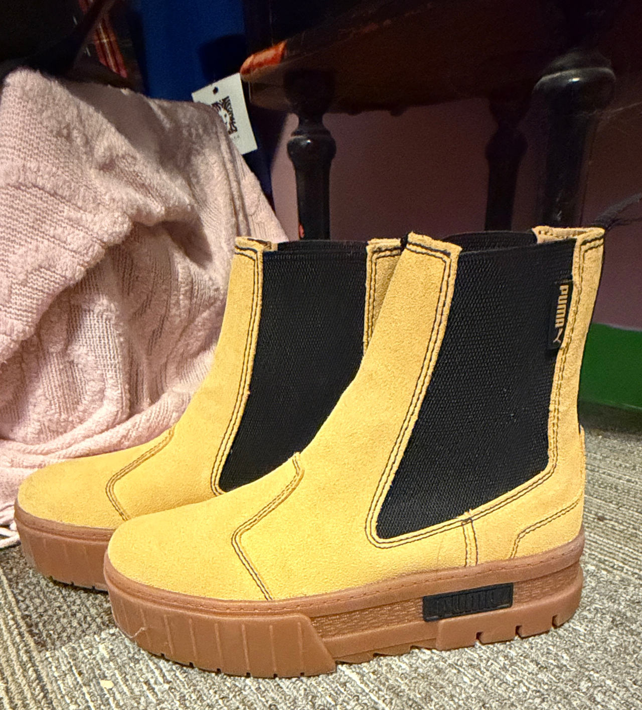 Puma Mayze Chelsea Infuse Suede Boots