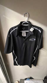 Nike Dri-Fit Black Polo Shirt - Image 5