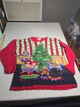 Casual Corner Limited Edition Vintage Christmas Tree Sweater - Image 3
