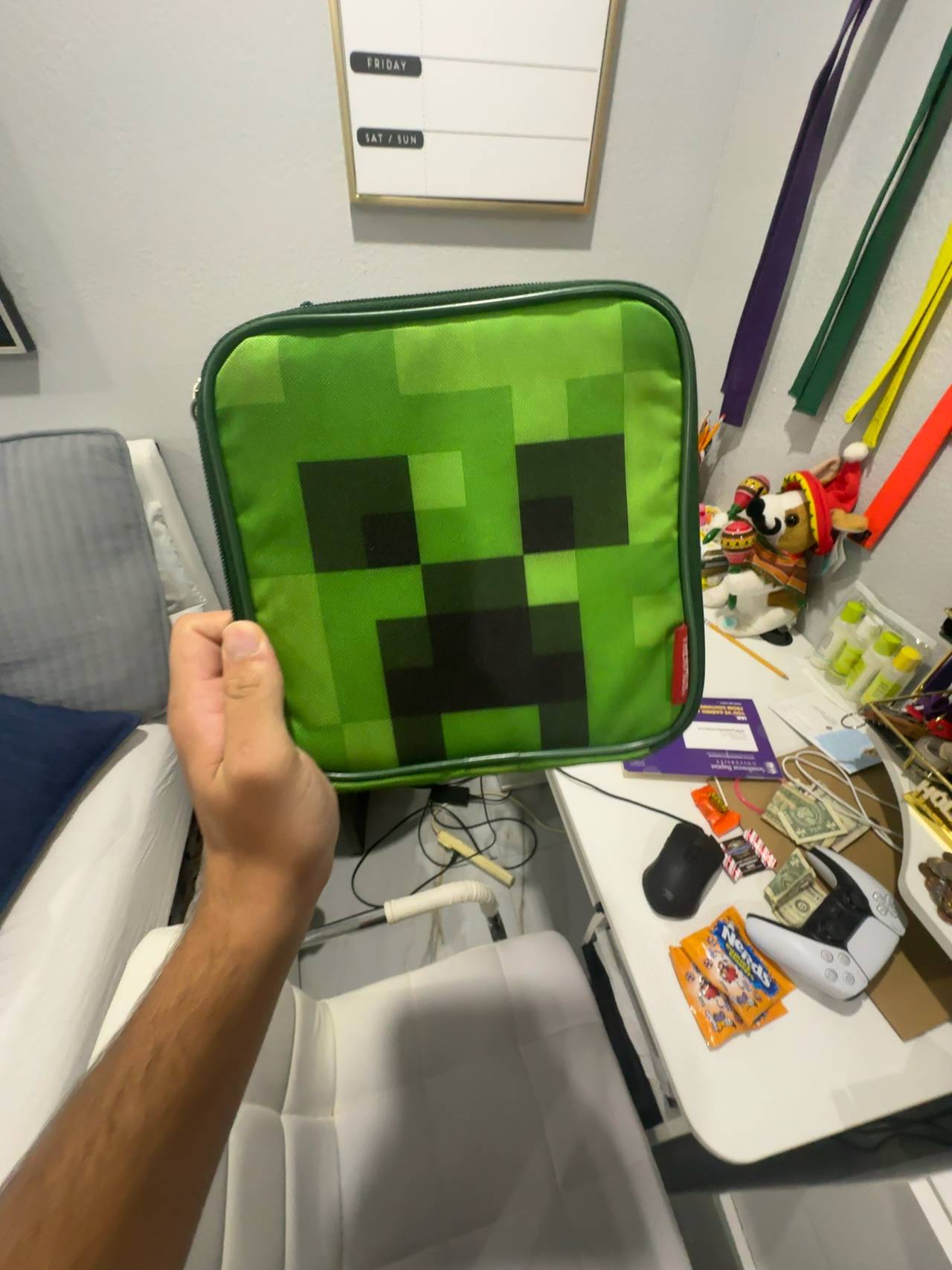 Thermos Minecraft Creeper Insulated Lunch Box