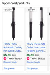 TYMO ROTA Ionic Rotating Curling Iron - Image 7