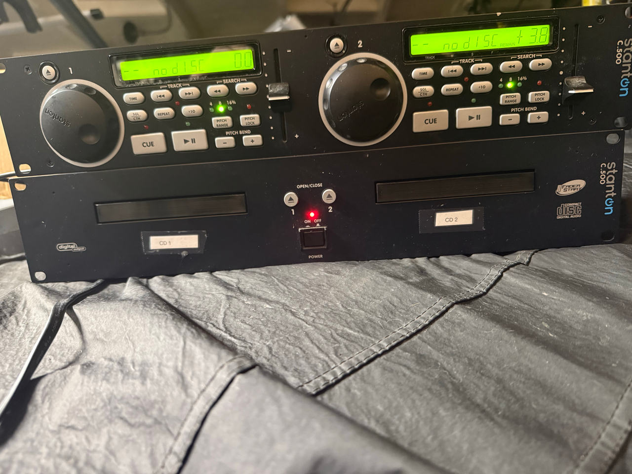 Stanton C.500 Dual Rackmount CD Player