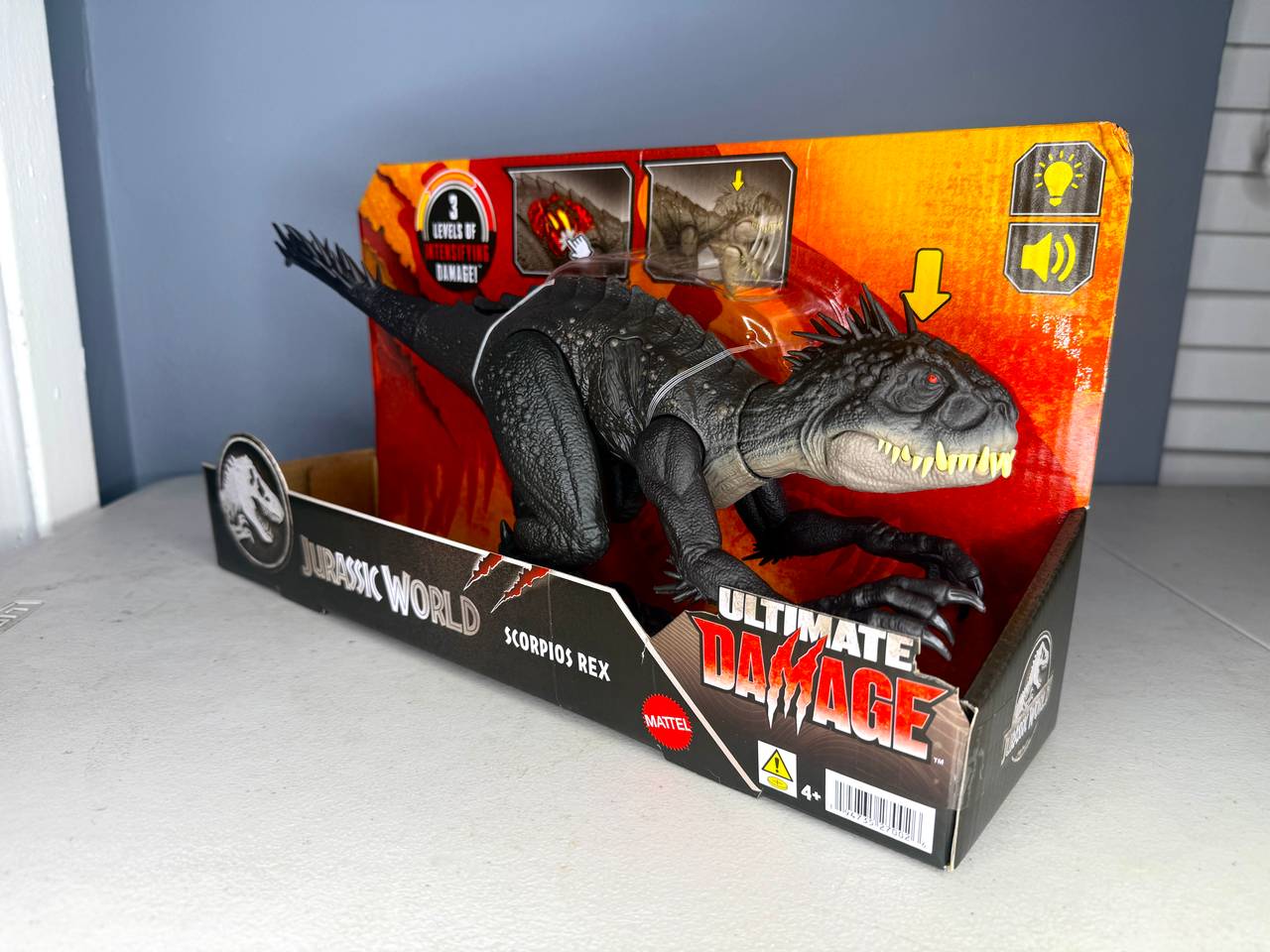 Jurassic World Ultimate Damage Scorpios Rex