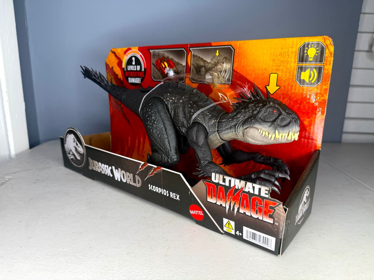 Jurassic World Ultimate Damage Scorpios Rex