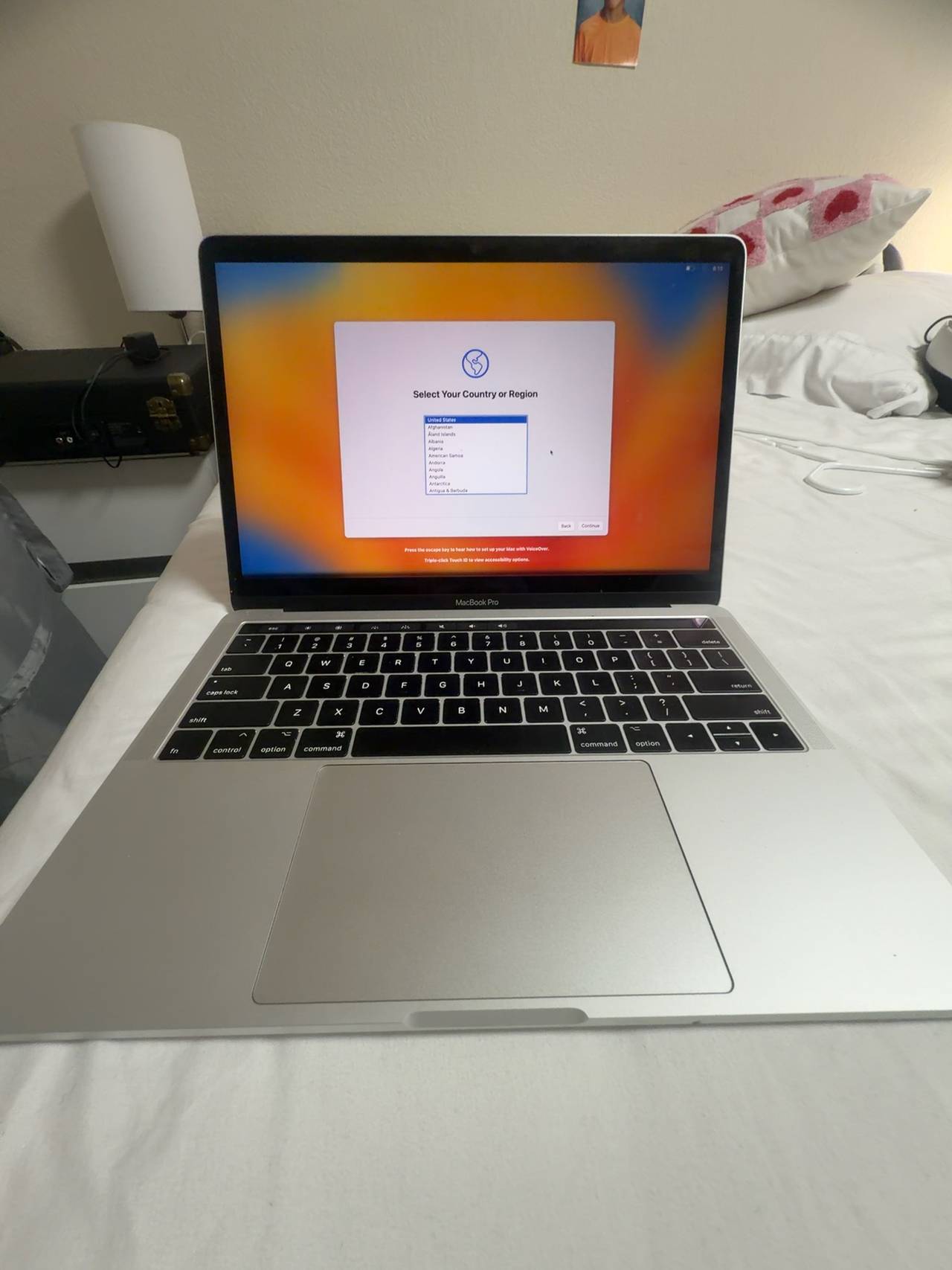 Apple MacBook Pro 13-inch Silver Laptop
Comes with carrying case and charger