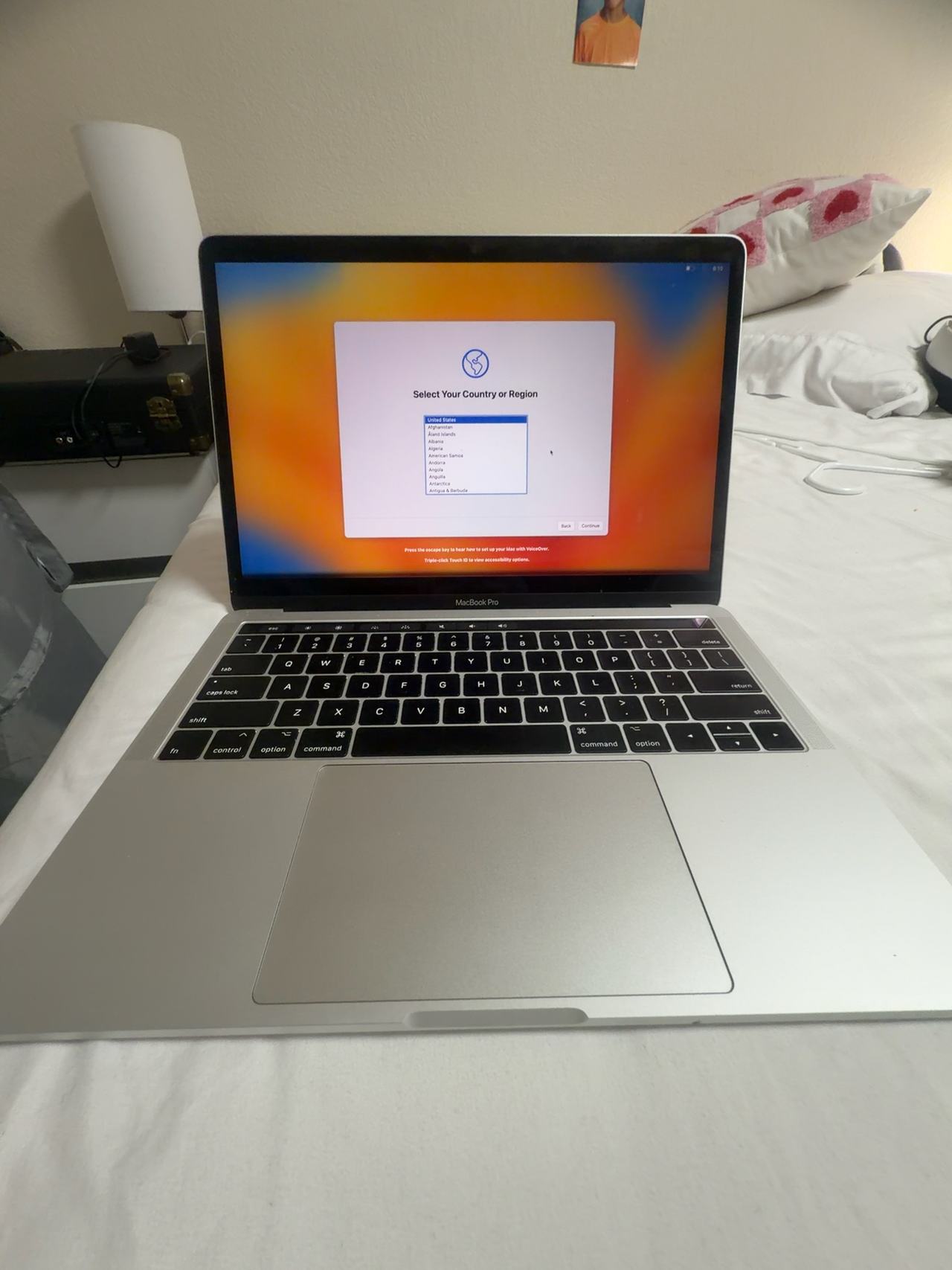 Apple MacBook Pro 13-inch Silver Laptop
Comes with carrying case and charger