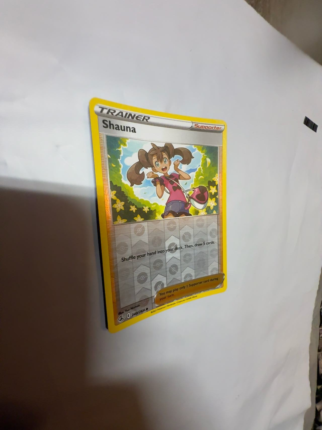 Pokemon Shauna Trainer Card 240/264