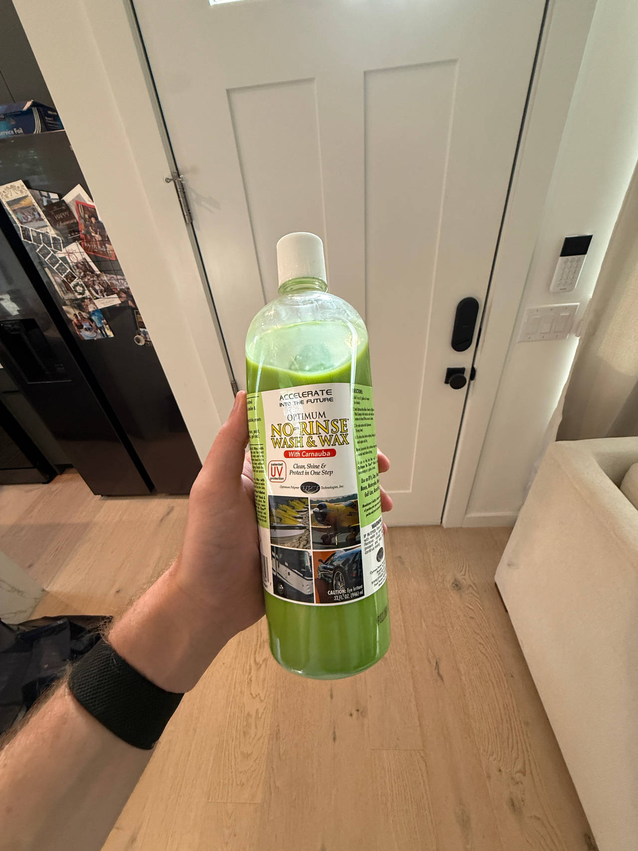 Optimum No Rinse Wash & Wax