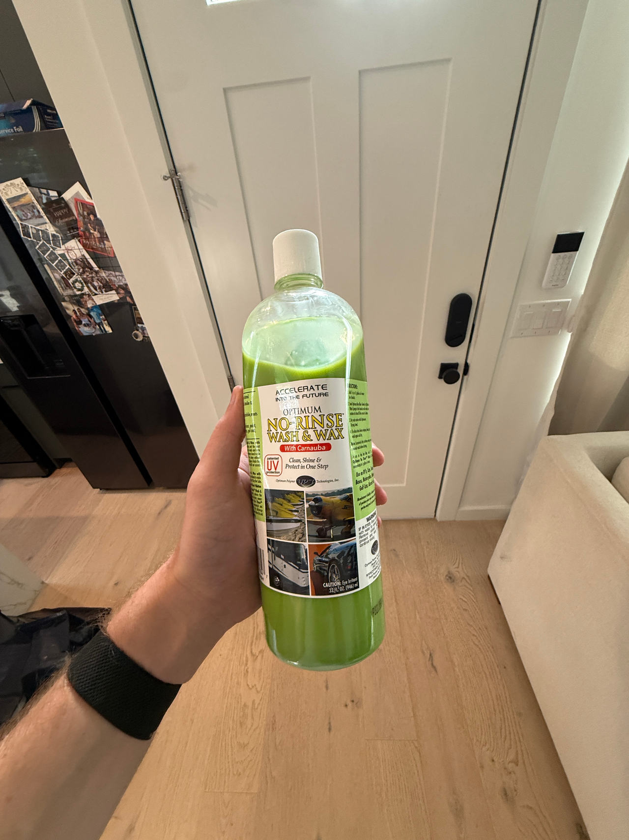 Optimum No Rinse Wash & Wax