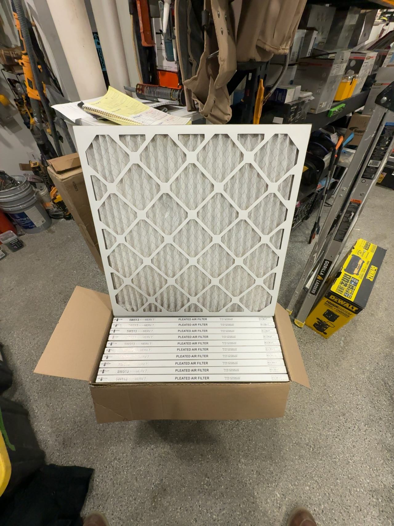 AIRx 24 x24 x1 Pleated Air Filter MERV 7