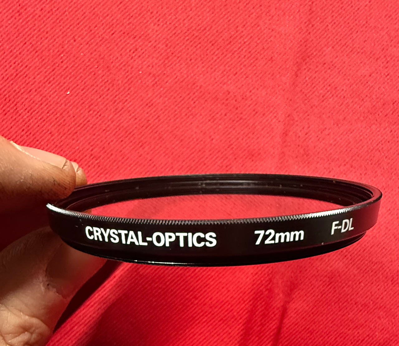 Crystal Optics 72mm F-DL Fluorescent Filter