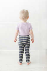 Baby B'gosh 2 pair Striped Ribbed Knit Leggings sz 12 Months - Image 1