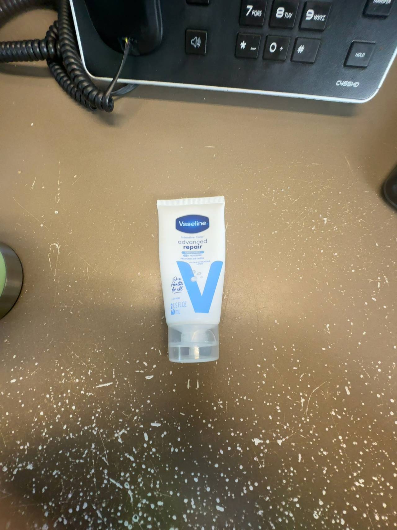 Vaseline Intensive Care Advanced Repair Unscented Body Lotion 2 oz