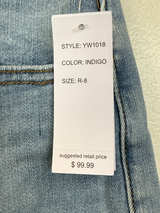 Potady  Women's Indigo Jeans YW1018 - Image 1