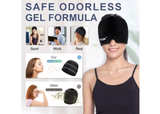 EXQUISLIFE Migraine Headache Relief Cap, Gel Ice Head Wrap, Hot and Cold Therapy - Image 5