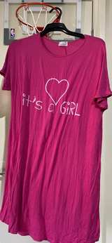 Size 14 Pink Nightdress with its a girls love heart.  - Image 4