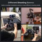 SmallRig HawkLock Quick Release Cage Kit Panasonic LUMIX GH7 GH6 4825 Top Handle - Image 8
