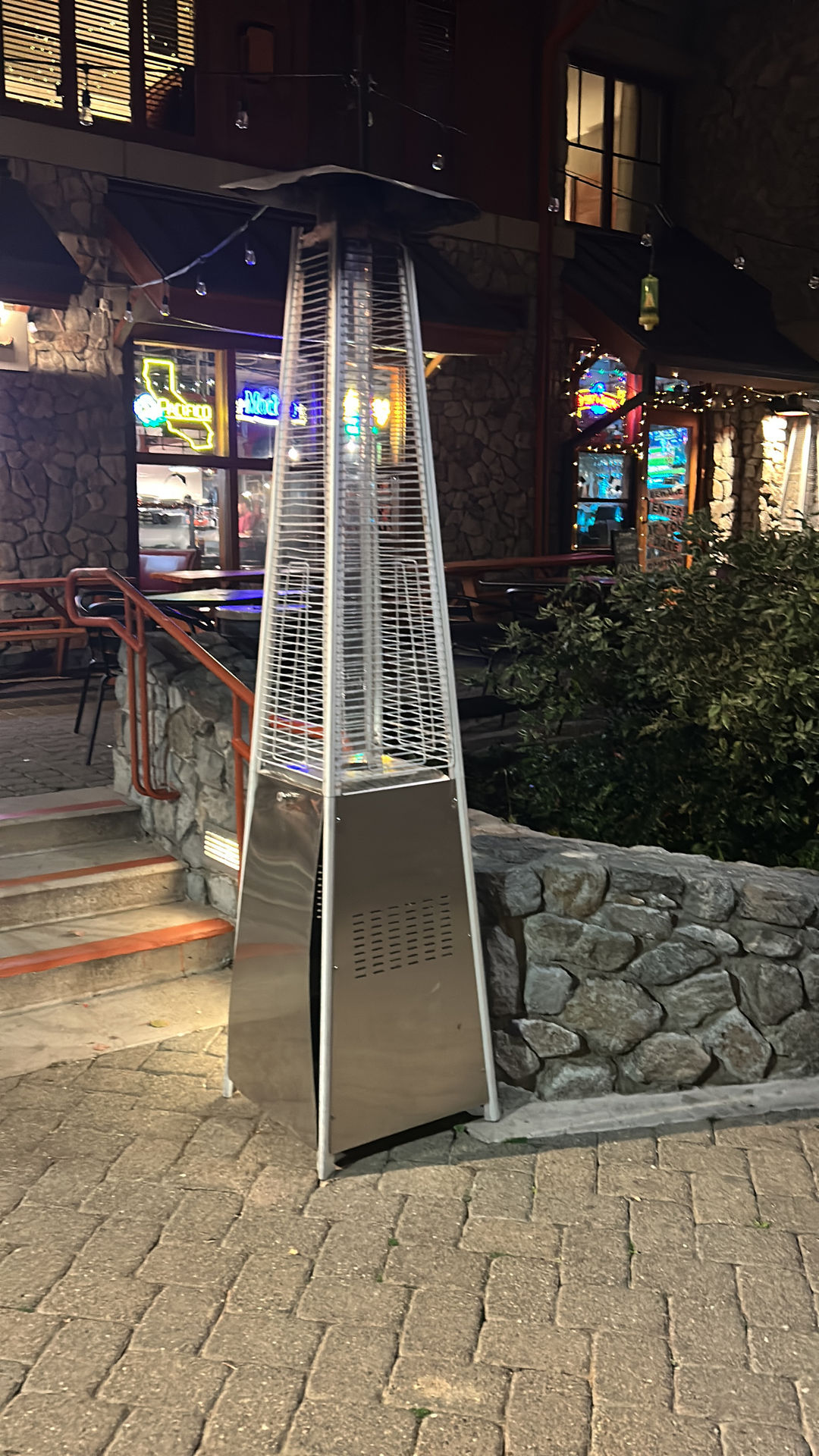 Pyramid Patio Heater