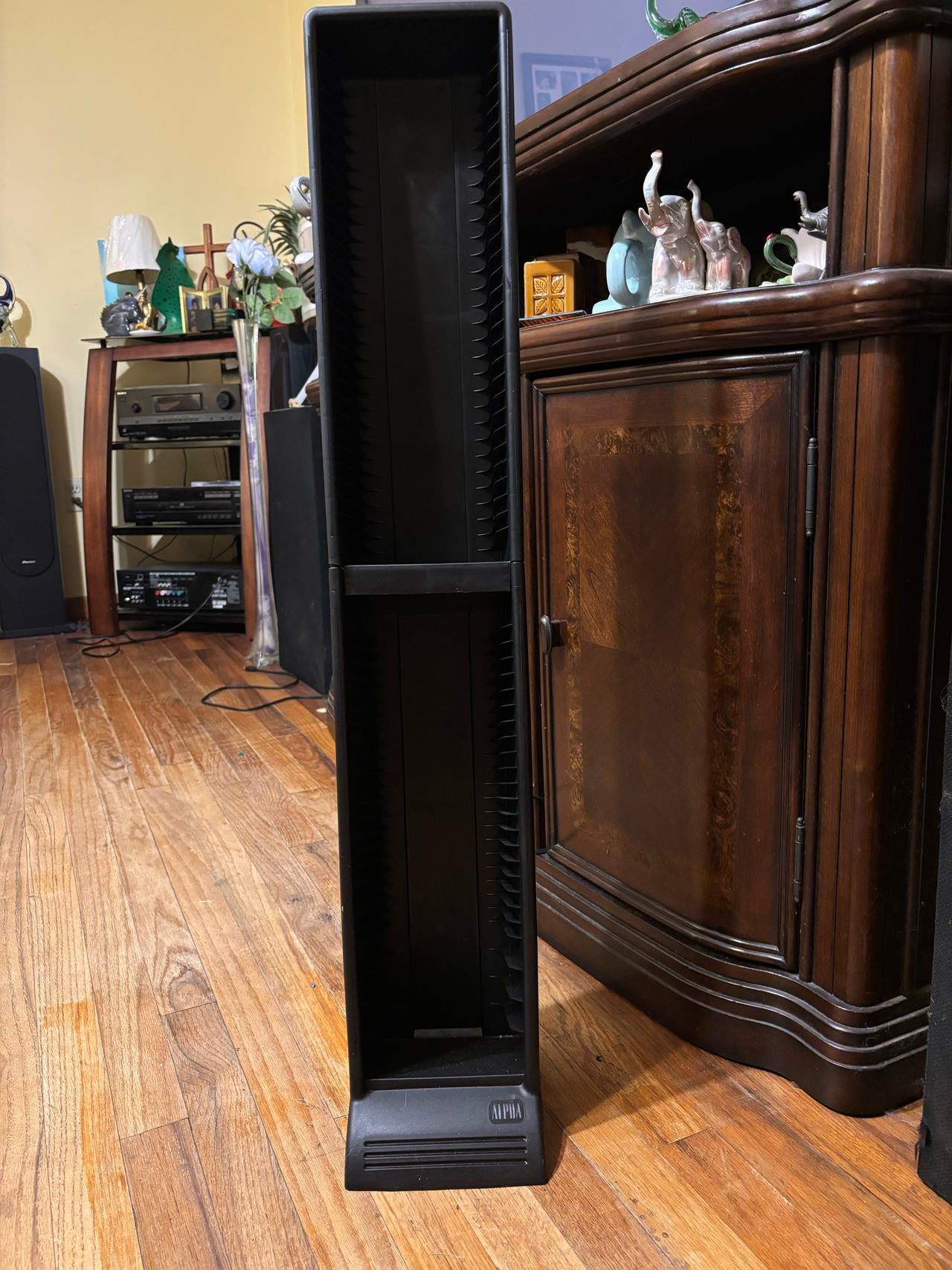  CD Tower Storage Rack