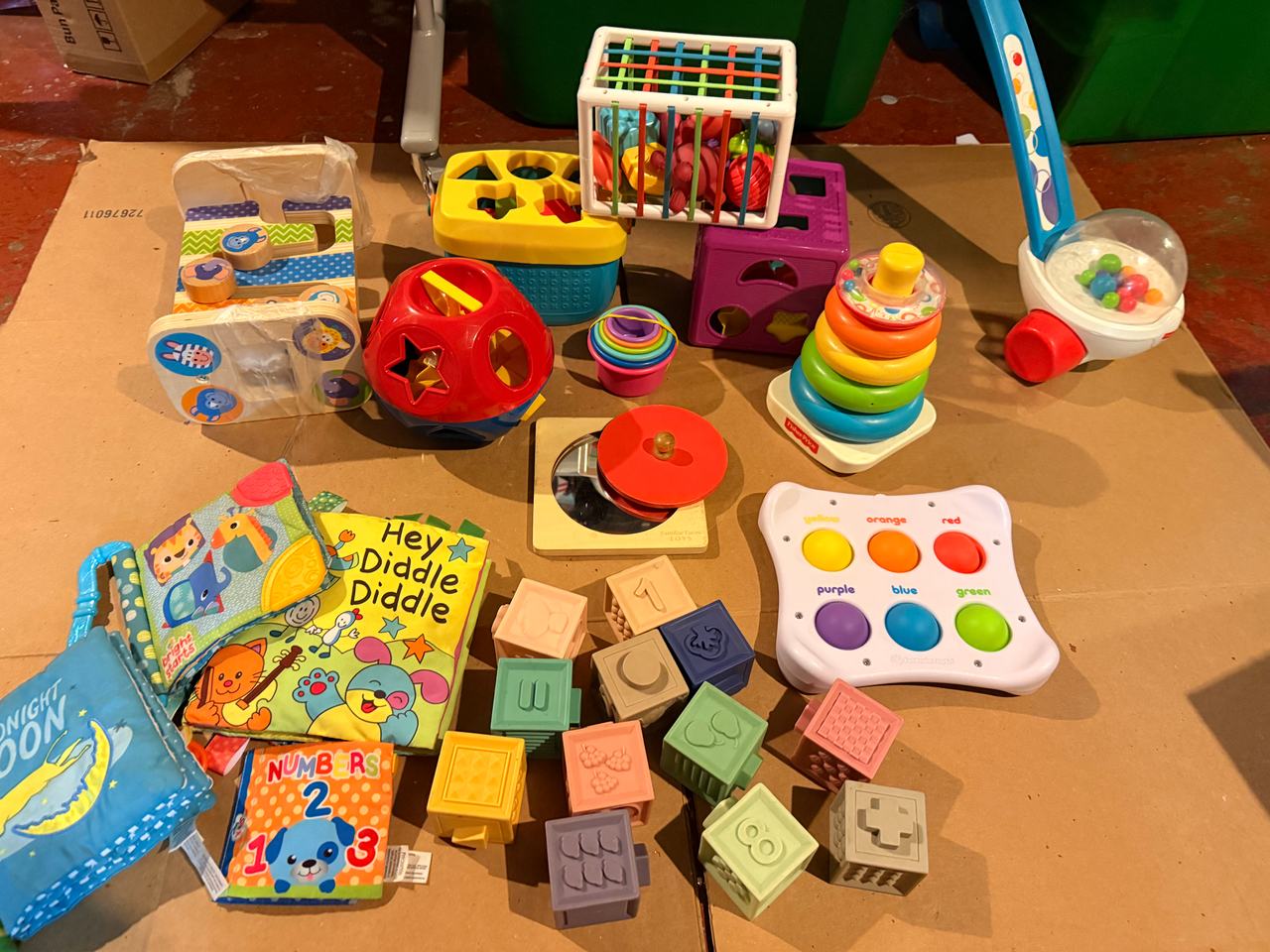 Assorted Baby and Toddler Learning Toys Bundle
