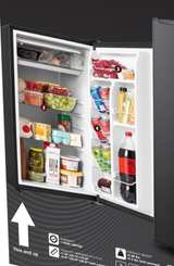 NEW Galanz Single Door Compact Refrigerator 3.3 cu ft Black - Image 2