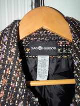 Sag Harbor Women's Tweed Blazer Jacket Size 16 - Image 2