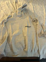 Fear of God Essentials Hoodie Oatmeal Heather - Image 1