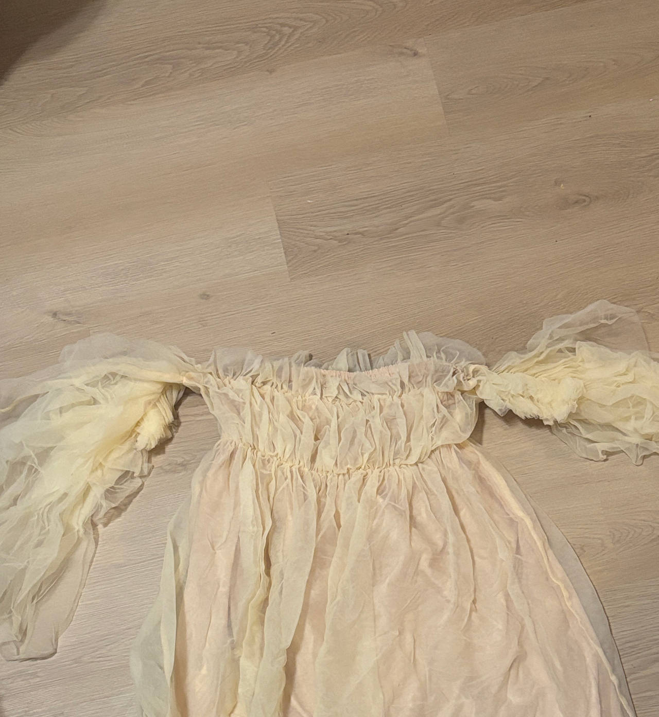 Selkie Ivory Ritz Parlour Puff Dress (inspired)