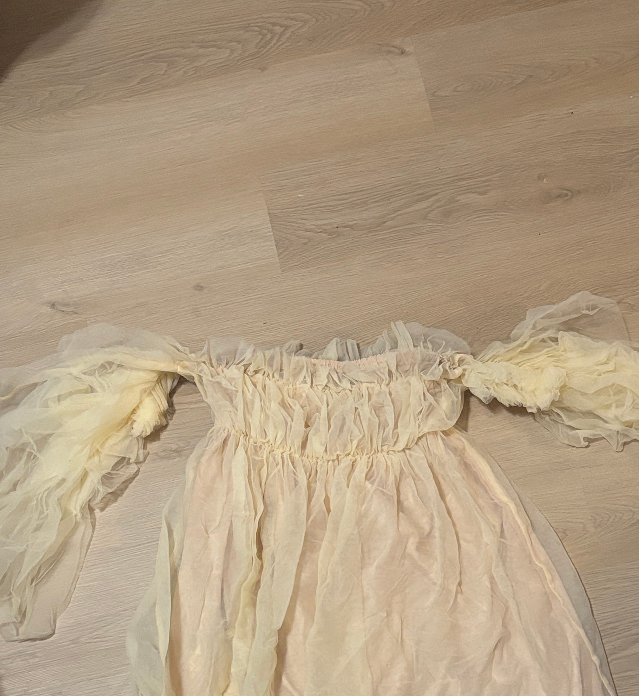 Selkie Ivory Ritz Parlour Puff Dress (inspired)