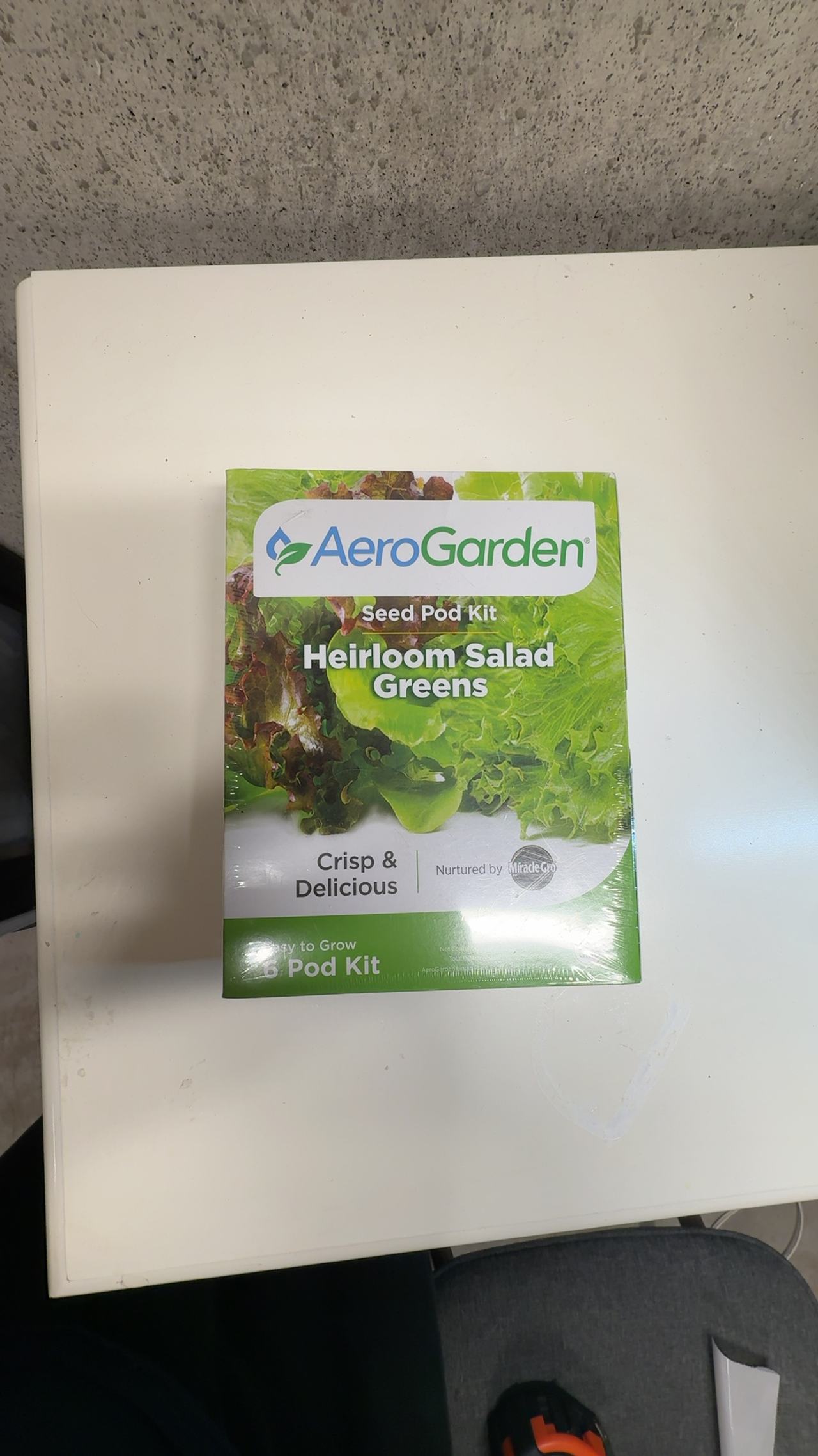 AeroGarden 6-Pod Heirloom Salad Greens Seed Kit