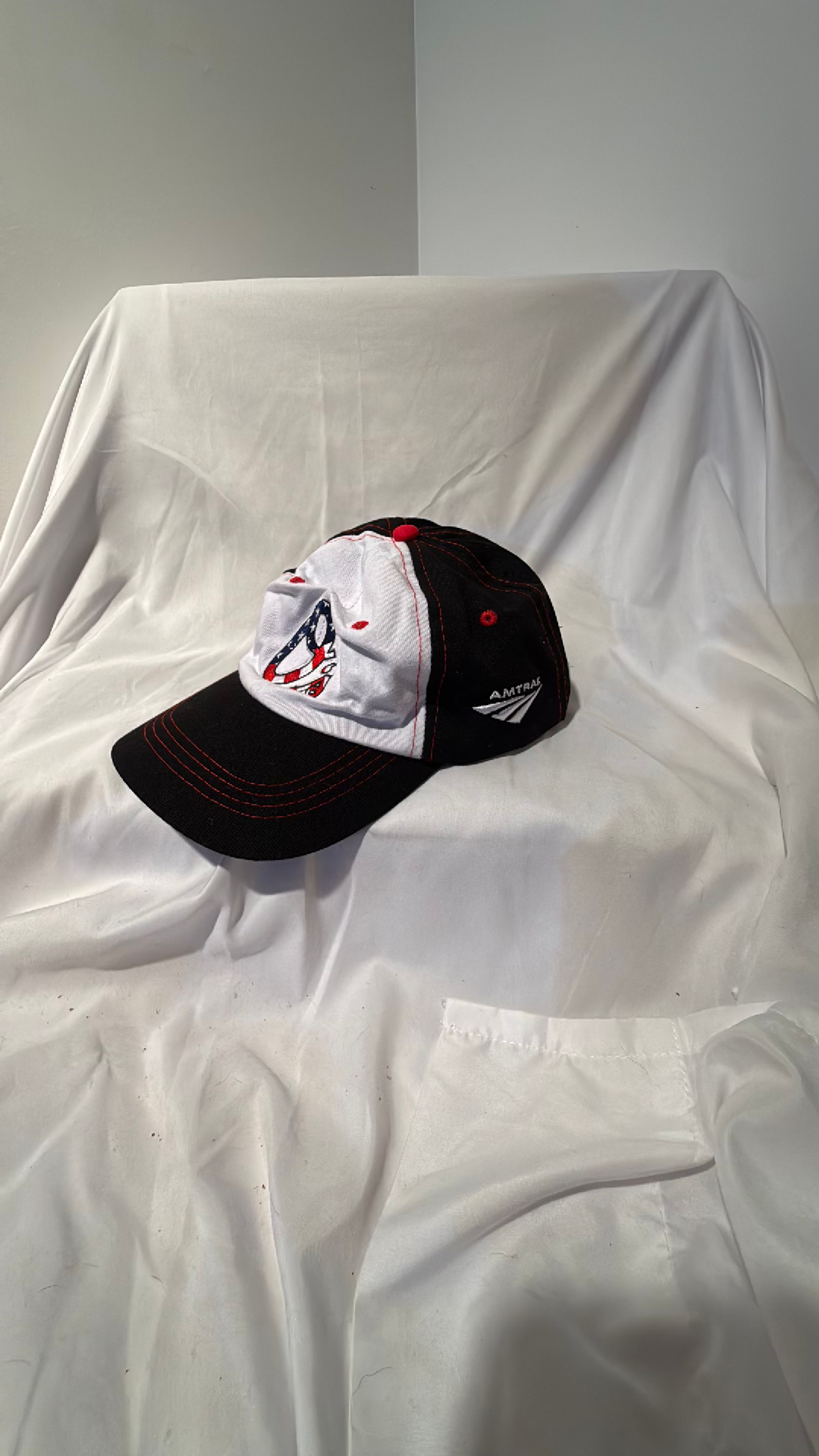 Baltimore Orioles White Low Profile Adjustable Baseball Cap - Image 2